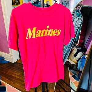 Vintage marines tee